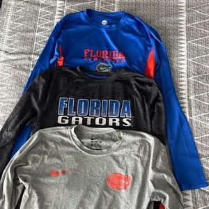 Florida Gators dri fit shirts